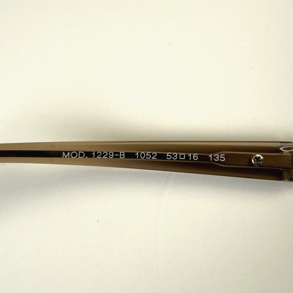 VERSACE MOD 1229-B 1052 Eyeglasses Frame Only 53-16-135 Italy Gold Crystals - Picture 6 of 14